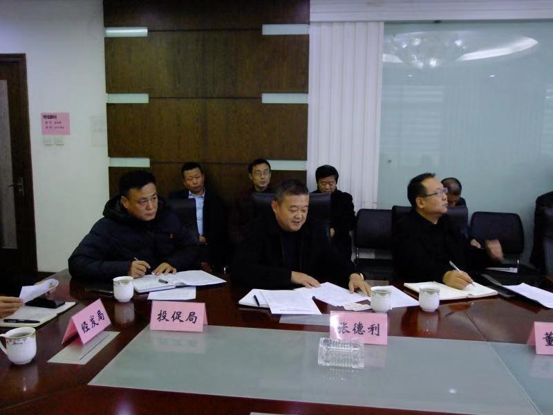 济南市民营经济发展局局长靳磊到宏达集团调研