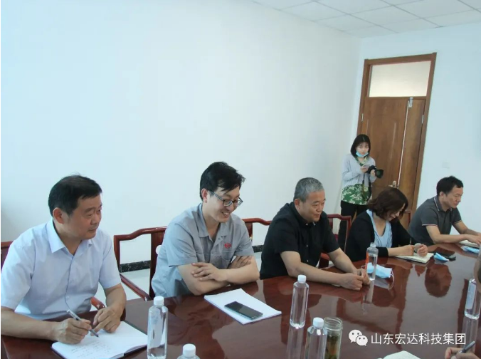 长清区总工会领导到宏达集团调研 长清区总工会领导到宏达集团调研